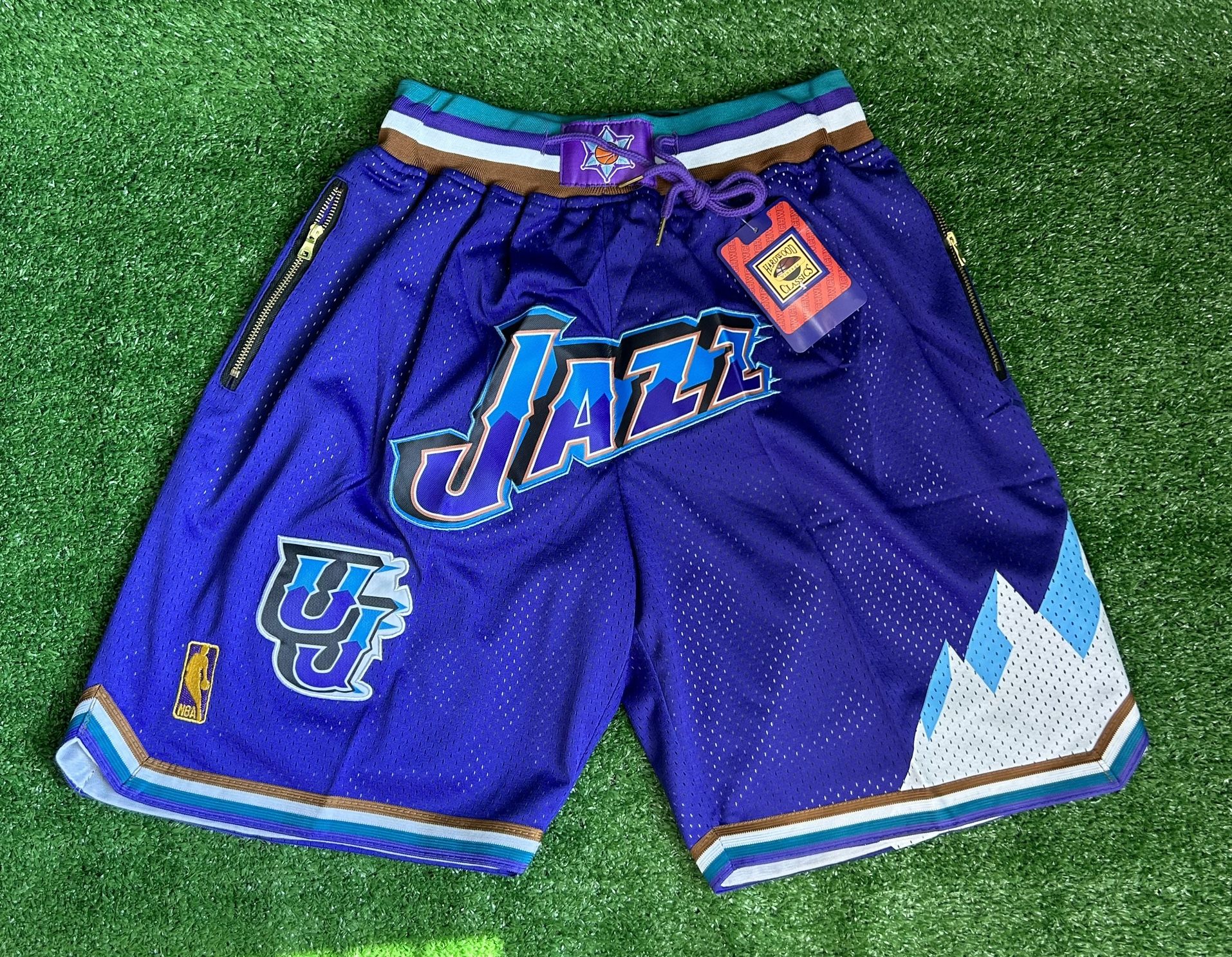 Just Don Utah Jazz Basketball Shorts