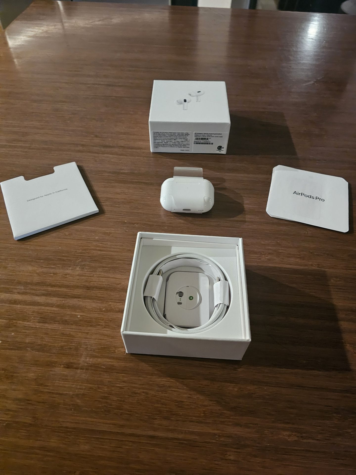 AirPod Pro 2nd Generation with MagSafe Wireless Charging Case (USB-C) with ANC