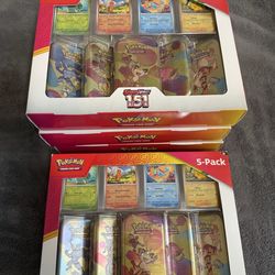 4 Costco 151 Mini Tins Pokemon