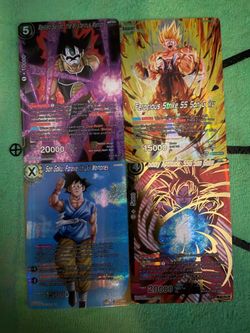 Dragon ball cards
