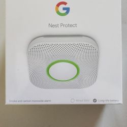 Smoke and carbon monoxide detector Google Nest Protect battery

Brand new in box
