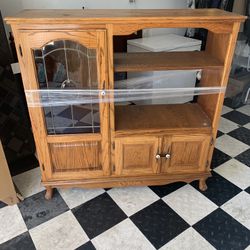Wooden Entertainment Center