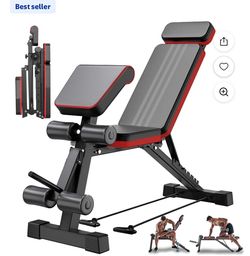 foldable adjustable weight bench