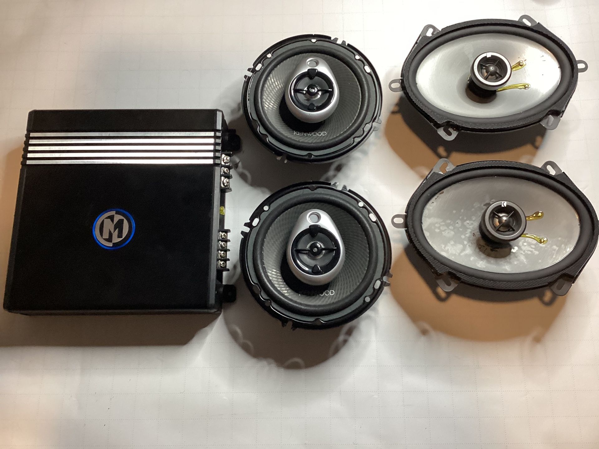 Mids And High’s Amp Kenwood Kicker 4 Ohm Ks 68