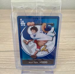 ONE PIECE DODGER LUFFY DON CARD