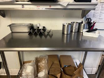 NSF prep table