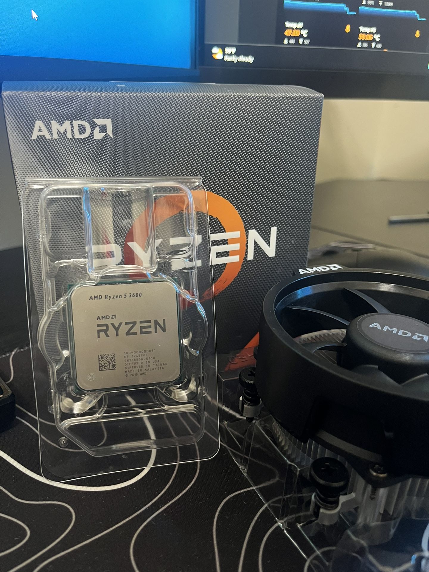 Ryzen 5 3600 With New Wrath Cooler