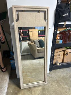 2 matching  vintage Mid-Century modern mirrors