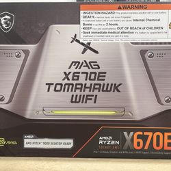 MSI MAG X670E Tomahawk Wifi AM5 Motherboard