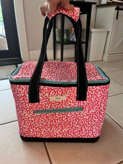 Scout Large Soft Pool Beach Cooler Bag in Coral Design