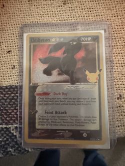 Gold Star Umbreon 25th anniversary