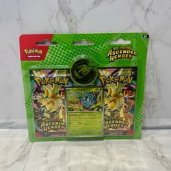 New/Sealed Pokemon Ascended Heroes 2-Pack Blister - Erika (5 Left)