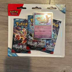 Pokémon Three Pack Stellar Crown