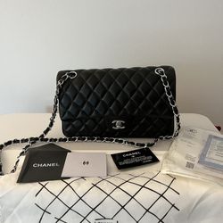 chanel calf leather