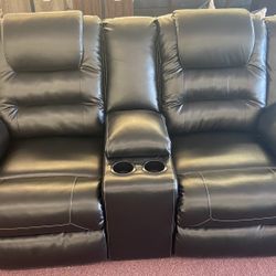 RECLINING SOFA AND LOVE SEAT 🤑✅AVAILABLE TODAY!!