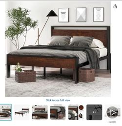 Queen Bed with Mattress