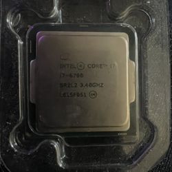 Intel I7 Processor 6th Gen (i7-6700)