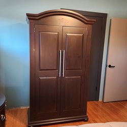 Broyhill Large Solid Wood Armoire