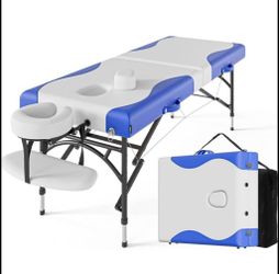 CLORIS 84" Professional Massage Table Portable 2 Folding Lightweight Facial Salon Spa Tattoo Bed Hei