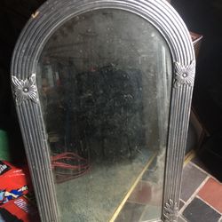 Nice Vintage 3 foot wood mirror only $30