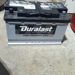 Duralast Platinum H7 AGM Car Battery 