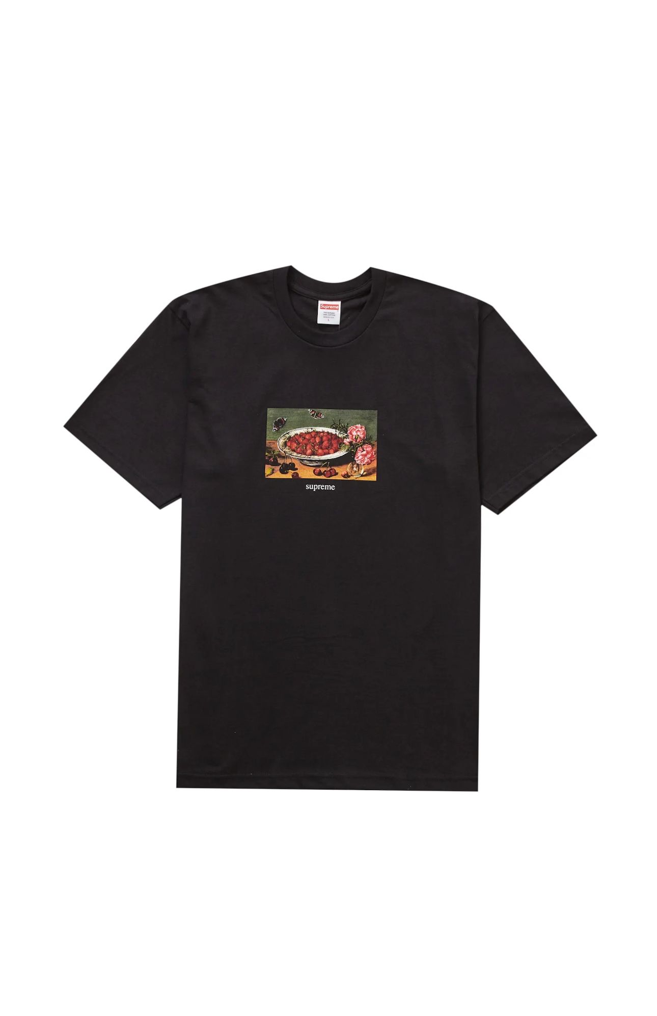 SUPREME STRAWBERRY TEE SIZE MEDIUM