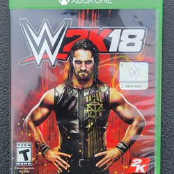 Xbox One Game - WWE 2K18 (Preowned)