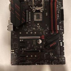 MSI Gaming Motherboard gaming plus edition 