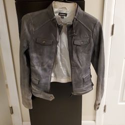 BEBE leather jacket