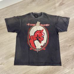 Saint Michael  Flesh & Blood  Tee  Sz M  $125