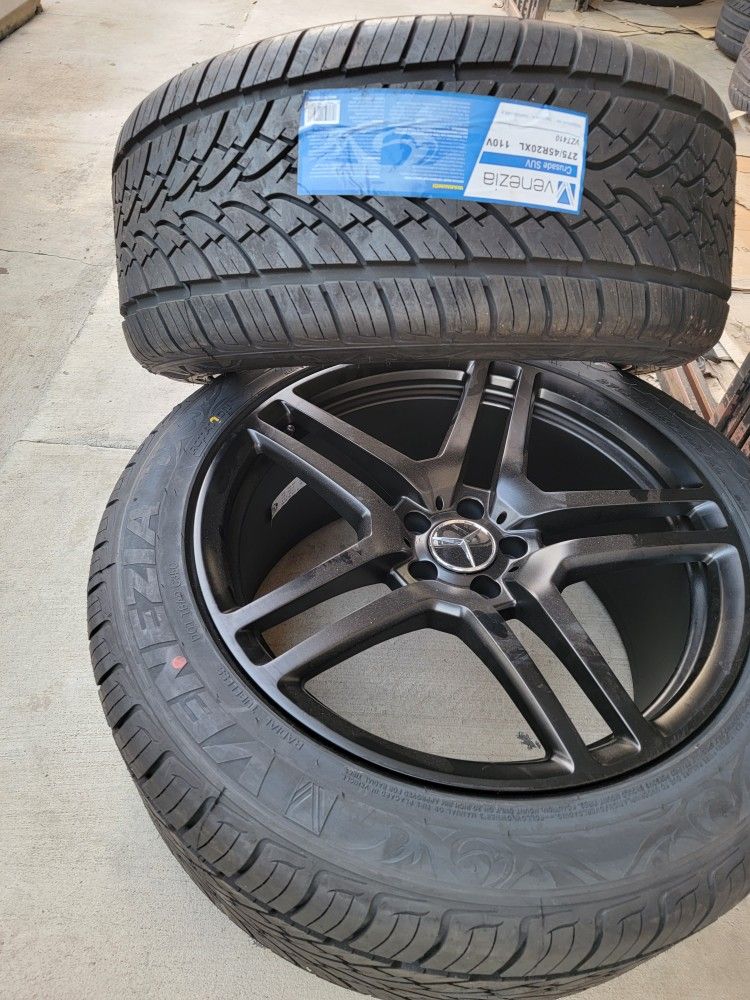 OEM Mercedes Benz GLE rims 19 inch V167 A1674012100 black  20\