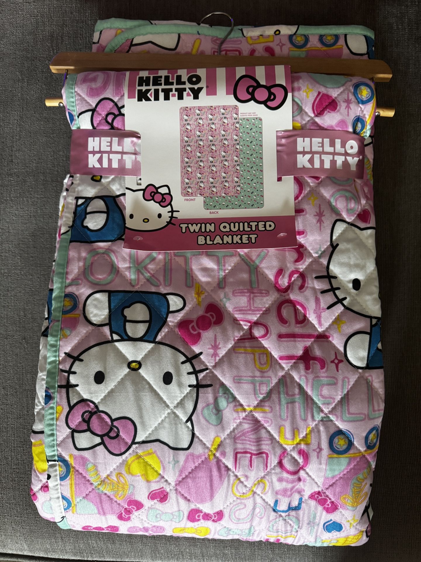 Hello Kitty Quilted Blanket