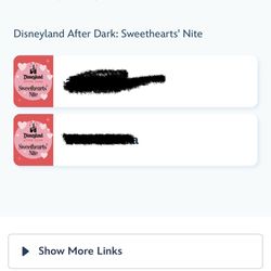 Disney Sweetheart Night