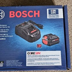 Bosch 18v Battery 8.0 And Charger 