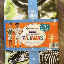 Dinosaur Pajamas (Brand New Set Of 2) 