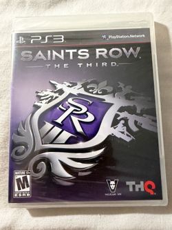 Saints Row The Third PS3 Brand New Factory Sealed