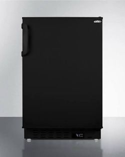 Summit Black Compact Refrigerator