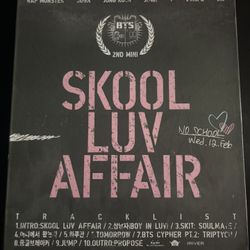 skool luv affair bts k-pop album 