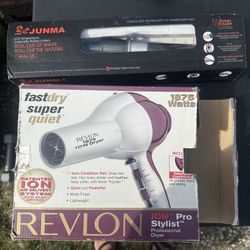 Blow dry/ Spinning Curling Iron 