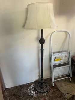2- Vintage Floor Lamp with Shade