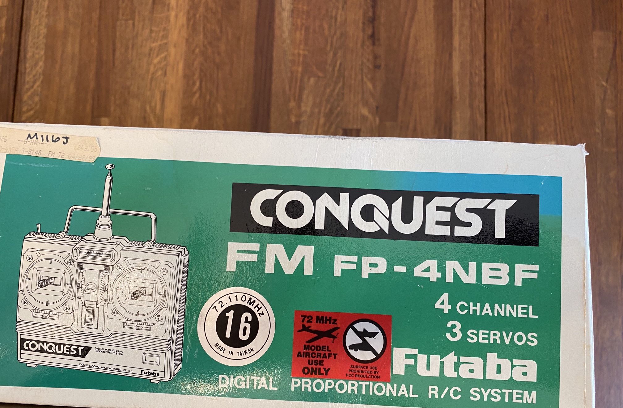 Futaba FM  FP-4NBF Digital Proportional RC System
