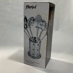 7-Piece Stainless Steel Utensil Set