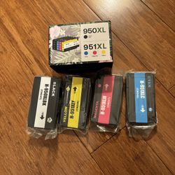 950 XL 951 XL Printer Ink Cartridges Combo Pack