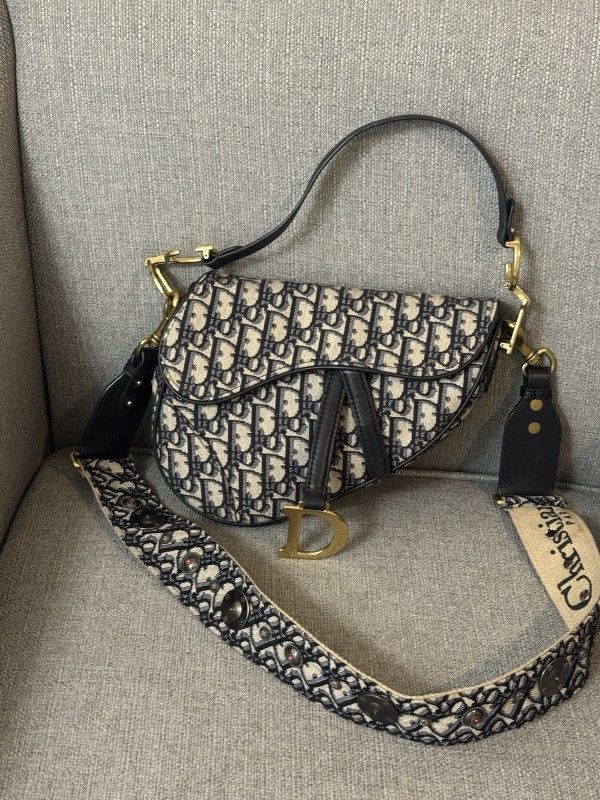 Mini Saddle Dior Bag with Strap