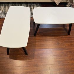 Mini white Tables 