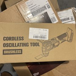 Cordless Oscillating Multi Tool  brand new in box with all paperwork. 