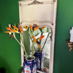 Antique FRENCH Mirror Shabby Chic Vintage Ornate 