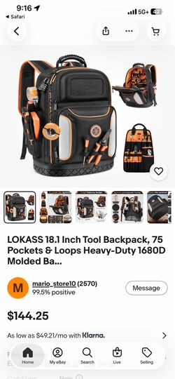 Lokass heavy duty toolbag
