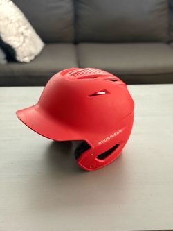 Red Evoshield Batting Helmet