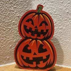 Jack O Lantern Halloween Pumpkin Table Top Decor